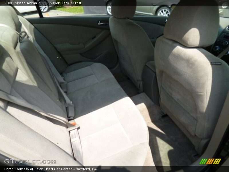 Super Black / Frost 2008 Nissan Altima 2.5 S