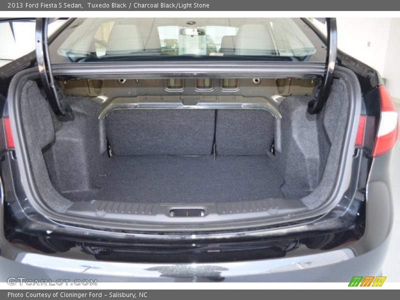 Tuxedo Black / Charcoal Black/Light Stone 2013 Ford Fiesta S Sedan