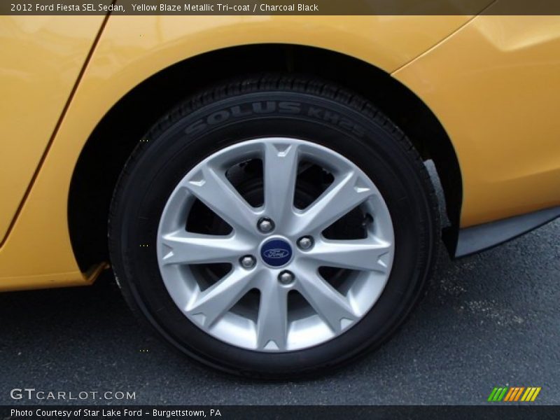  2012 Fiesta SEL Sedan Wheel