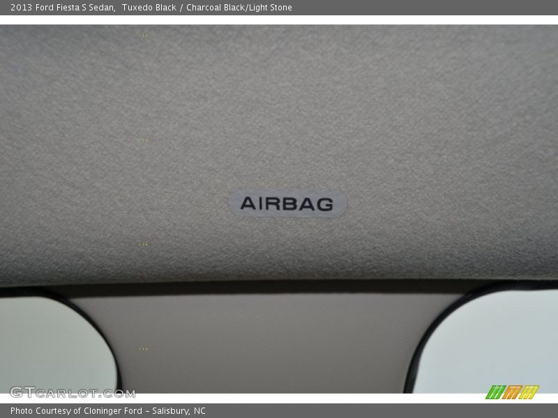 Tuxedo Black / Charcoal Black/Light Stone 2013 Ford Fiesta S Sedan