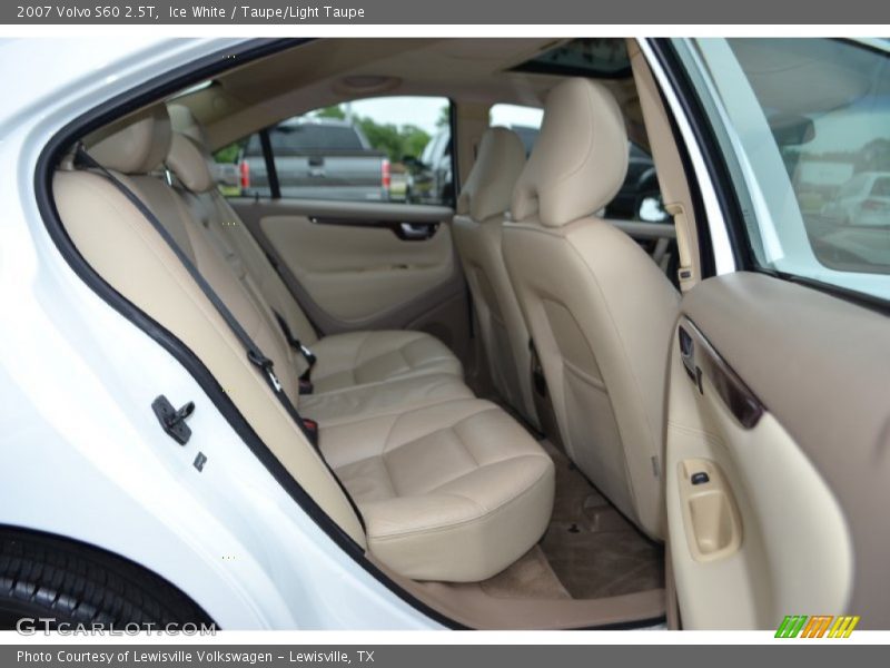 Rear Seat of 2007 S60 2.5T