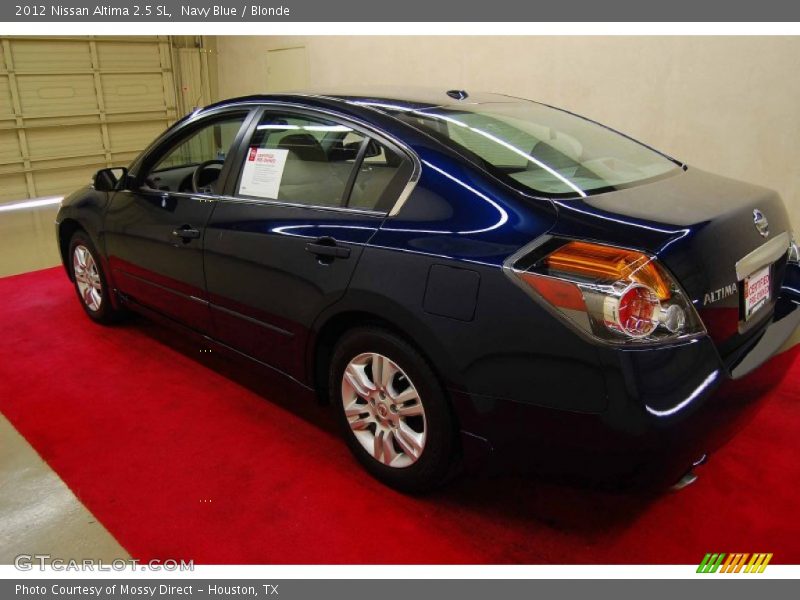 Navy Blue / Blonde 2012 Nissan Altima 2.5 SL