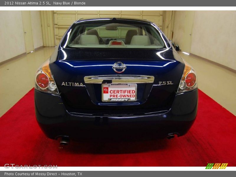 Navy Blue / Blonde 2012 Nissan Altima 2.5 SL