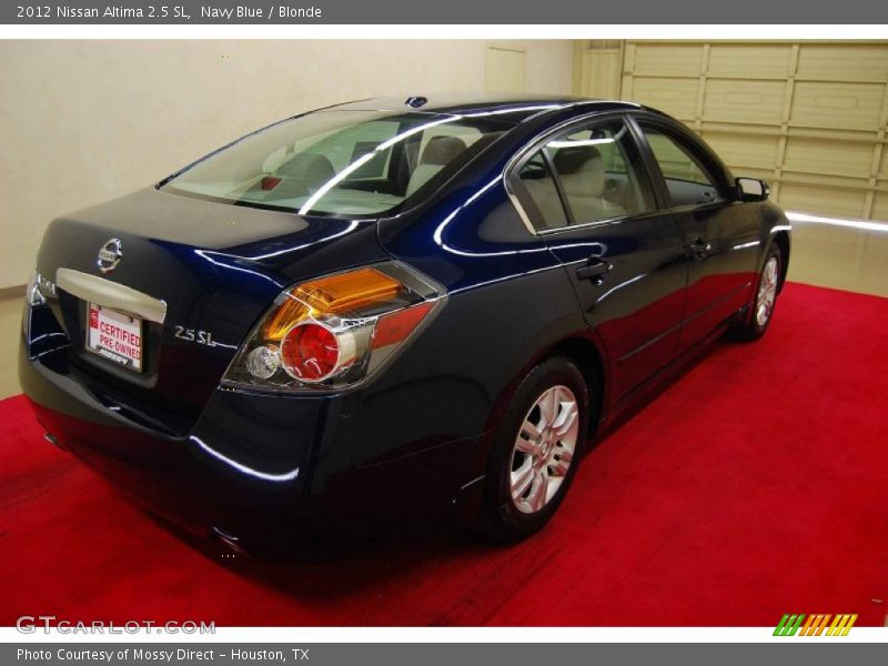Navy Blue / Blonde 2012 Nissan Altima 2.5 SL