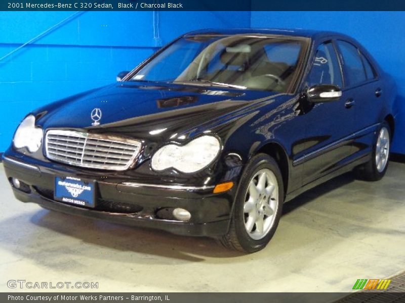 Black / Charcoal Black 2001 Mercedes-Benz C 320 Sedan