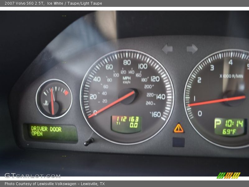  2007 S60 2.5T 2.5T Gauges