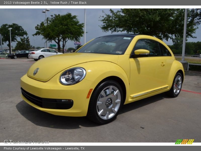 Front 3/4 View of 2013 Beetle 2.5L