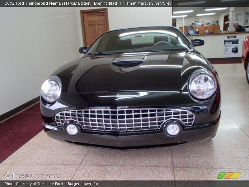 Evening Black / Nieman Marcus Silver/Grey 2002 Ford Thunderbird Neiman Marcus Edition