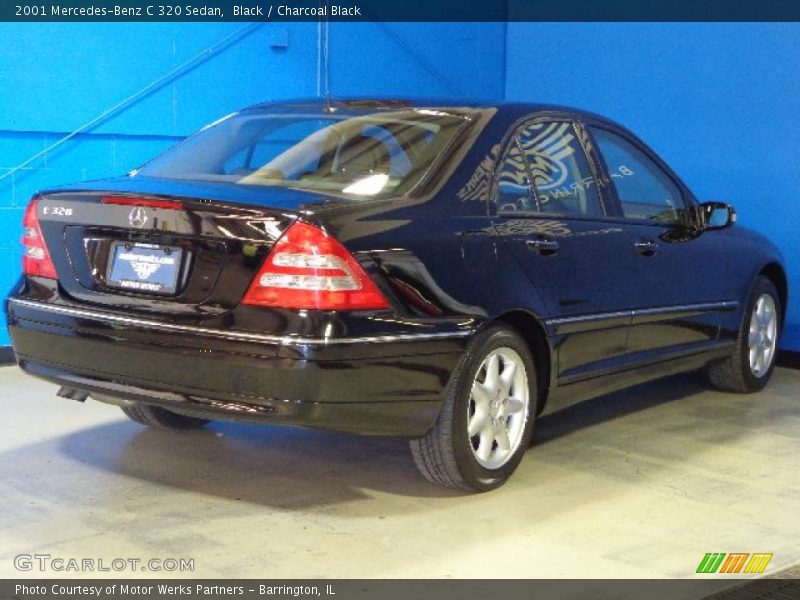 Black / Charcoal Black 2001 Mercedes-Benz C 320 Sedan