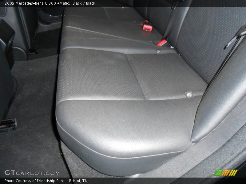 Black / Black 2009 Mercedes-Benz C 300 4Matic