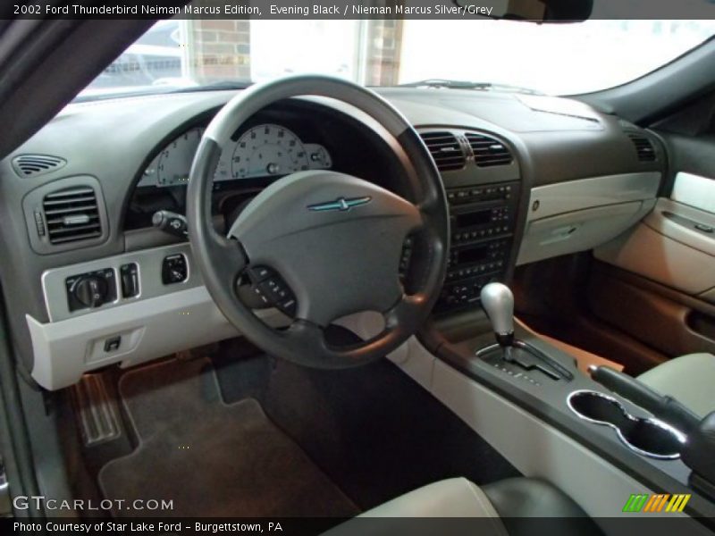 Nieman Marcus Silver/Grey Interior - 2002 Thunderbird Neiman Marcus Edition 