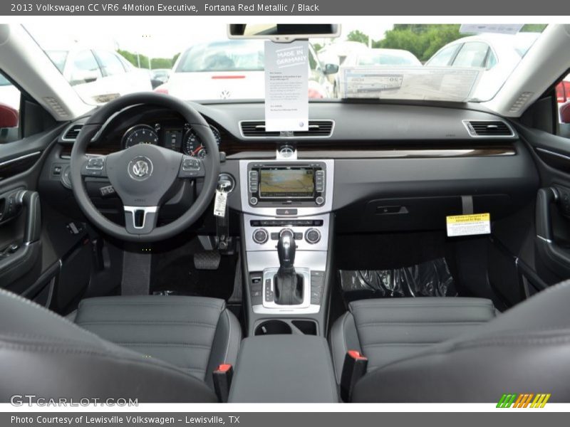 Dashboard of 2013 CC VR6 4Motion Executive