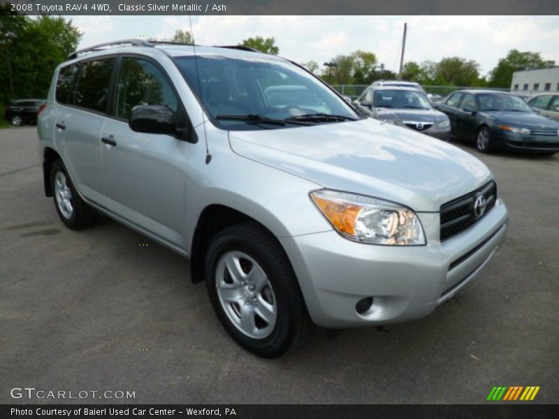 Classic Silver Metallic / Ash 2008 Toyota RAV4 4WD