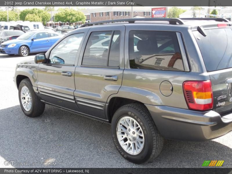 Graphite Metallic / Dark Slate Gray 2002 Jeep Grand Cherokee Limited 4x4