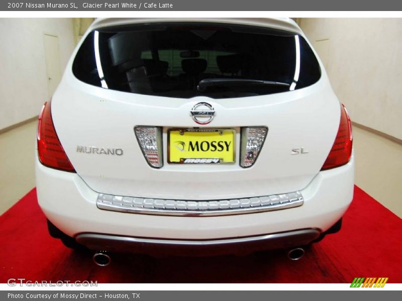Glacier Pearl White / Cafe Latte 2007 Nissan Murano SL