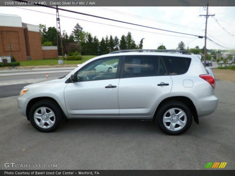 Classic Silver Metallic / Ash 2008 Toyota RAV4 4WD