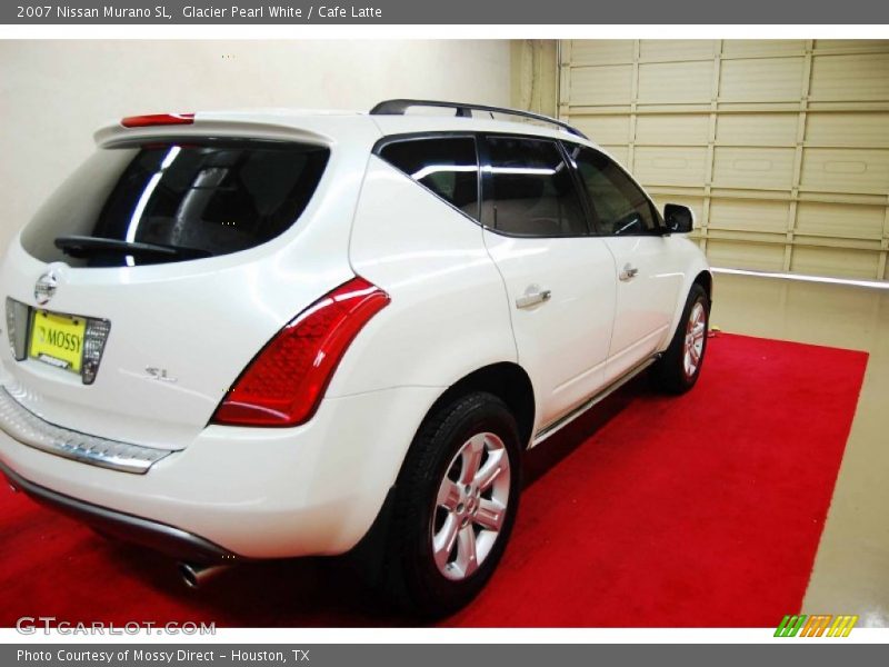 Glacier Pearl White / Cafe Latte 2007 Nissan Murano SL