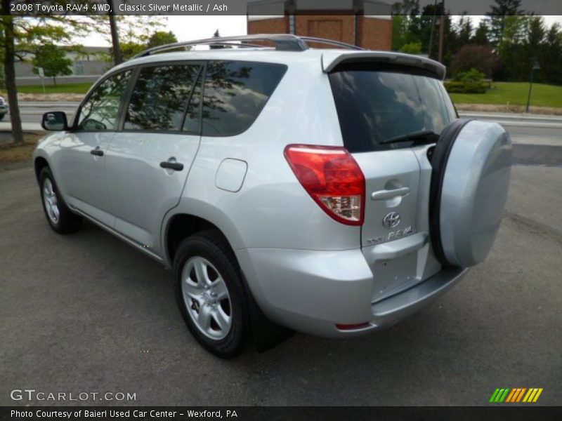 Classic Silver Metallic / Ash 2008 Toyota RAV4 4WD