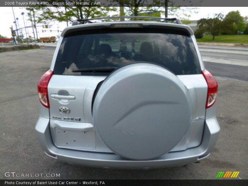 Classic Silver Metallic / Ash 2008 Toyota RAV4 4WD