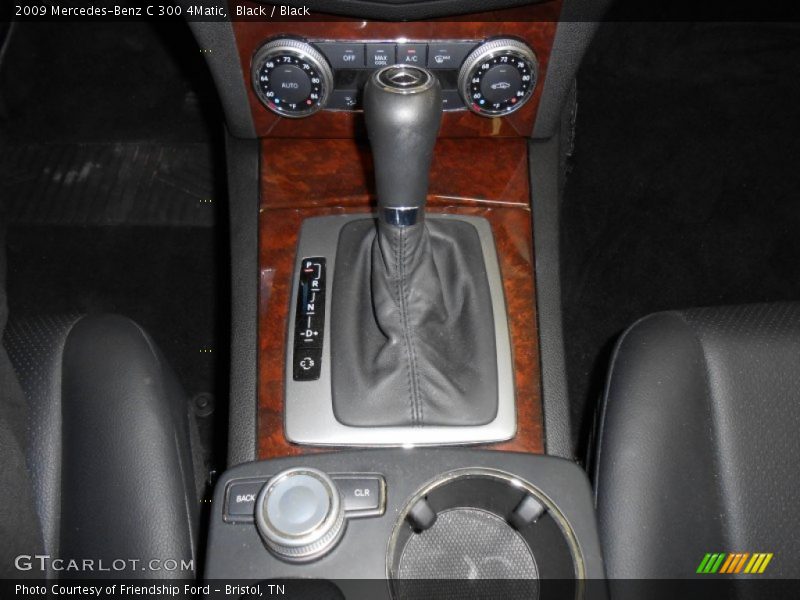 Black / Black 2009 Mercedes-Benz C 300 4Matic