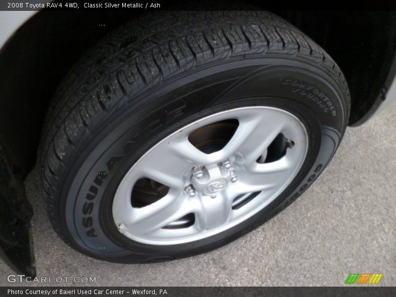 Classic Silver Metallic / Ash 2008 Toyota RAV4 4WD