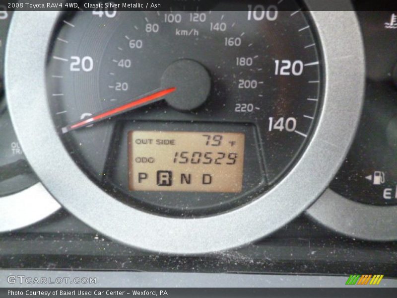 Classic Silver Metallic / Ash 2008 Toyota RAV4 4WD