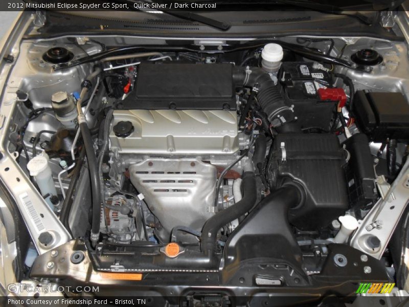  2012 Eclipse Spyder GS Sport Engine - 2.4 Liter SOHC 16-Valve MIVEC 4 Cylinder
