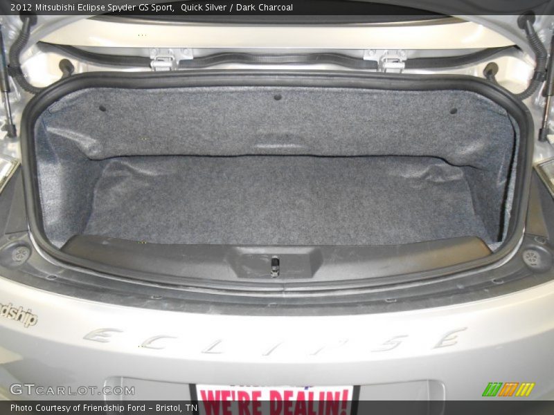 Quick Silver / Dark Charcoal 2012 Mitsubishi Eclipse Spyder GS Sport