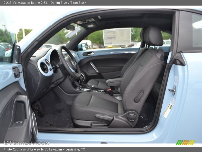 Denim Blue / Titan Black 2013 Volkswagen Beetle 2.5L