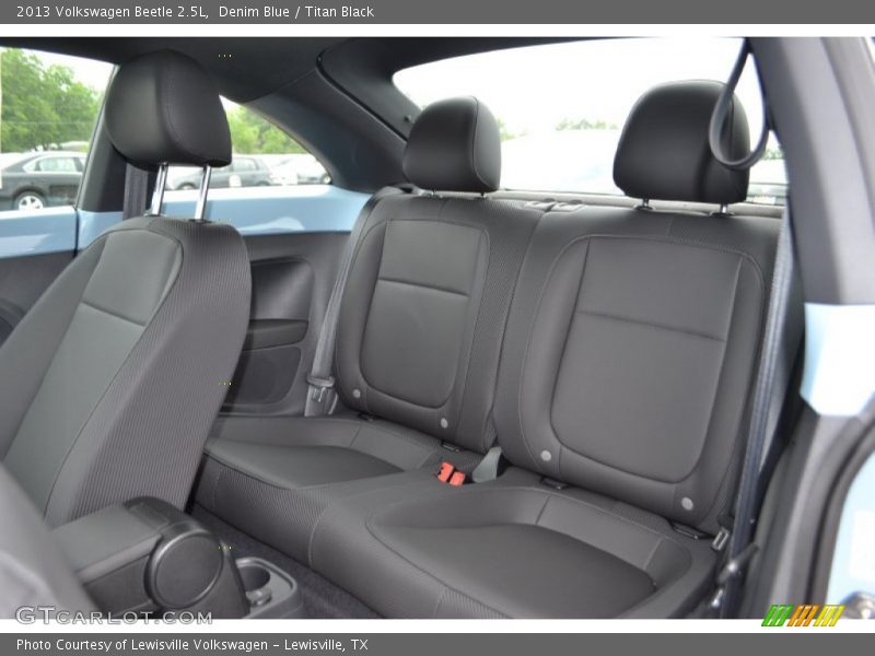 Denim Blue / Titan Black 2013 Volkswagen Beetle 2.5L