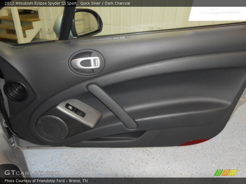 Quick Silver / Dark Charcoal 2012 Mitsubishi Eclipse Spyder GS Sport