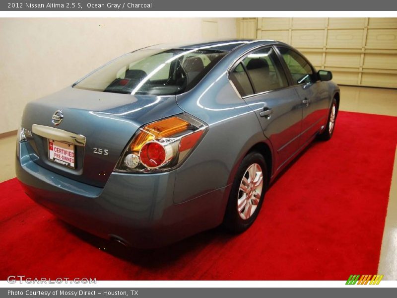 Ocean Gray / Charcoal 2012 Nissan Altima 2.5 S