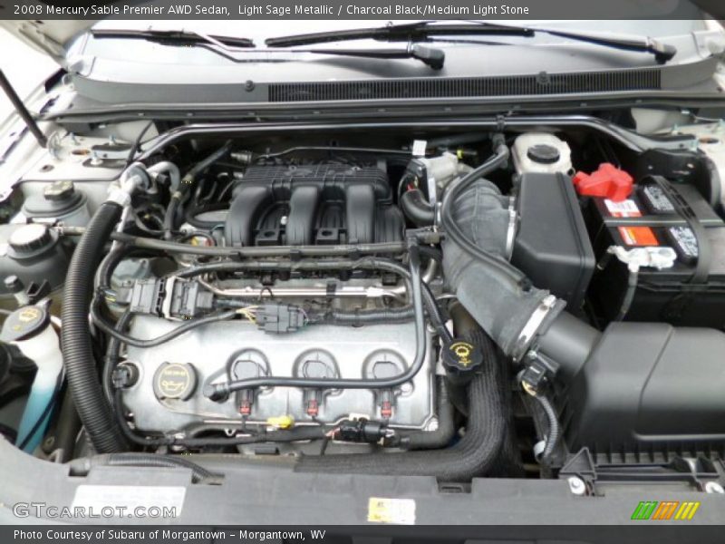  2008 Sable Premier AWD Sedan Engine - 3.5L DOHC 24V VVT Duratec V6