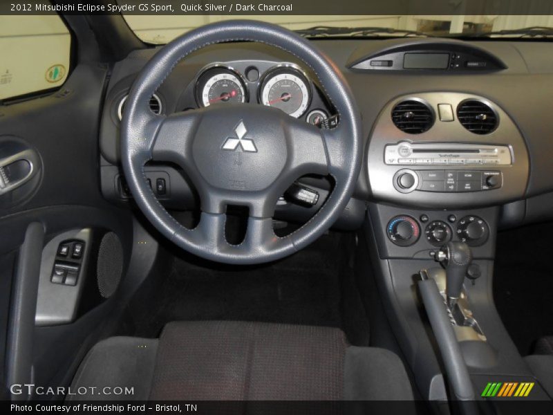 Dashboard of 2012 Eclipse Spyder GS Sport