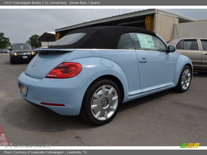 Denim Blue / Quartz 2013 Volkswagen Beetle 2.5L Convertible