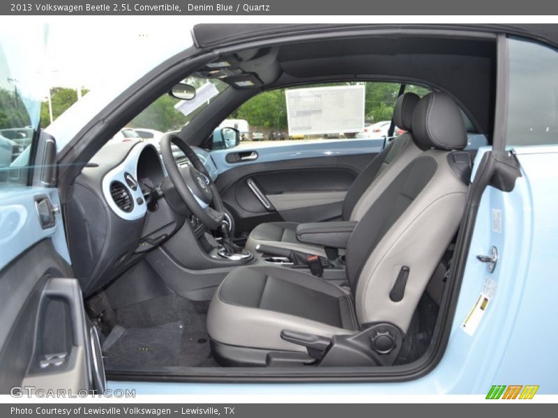  2013 Beetle 2.5L Convertible Quartz Interior
