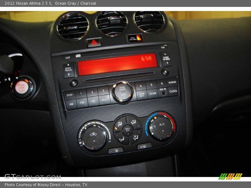 Ocean Gray / Charcoal 2012 Nissan Altima 2.5 S