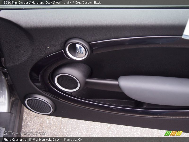 Dark Silver Metallic / Grey/Carbon Black 2010 Mini Cooper S Hardtop