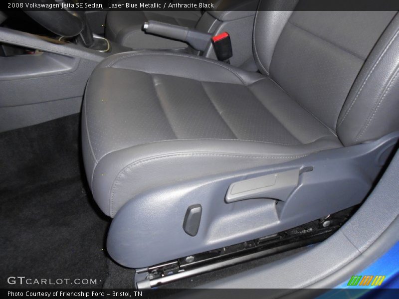 Laser Blue Metallic / Anthracite Black 2008 Volkswagen Jetta SE Sedan