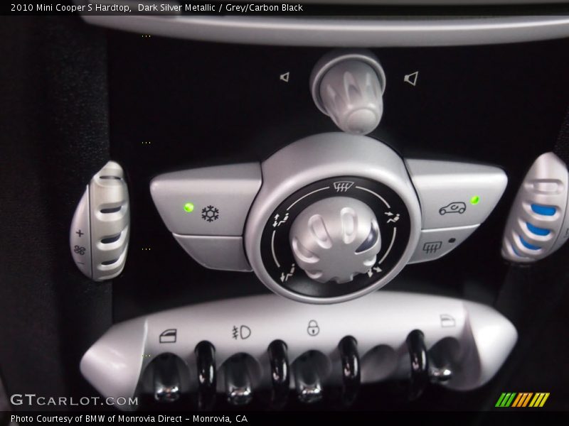 Dark Silver Metallic / Grey/Carbon Black 2010 Mini Cooper S Hardtop