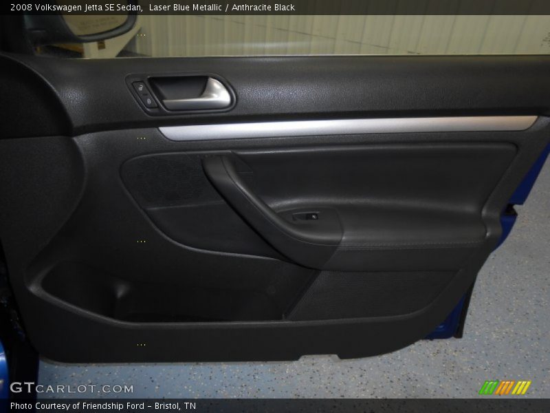 Laser Blue Metallic / Anthracite Black 2008 Volkswagen Jetta SE Sedan