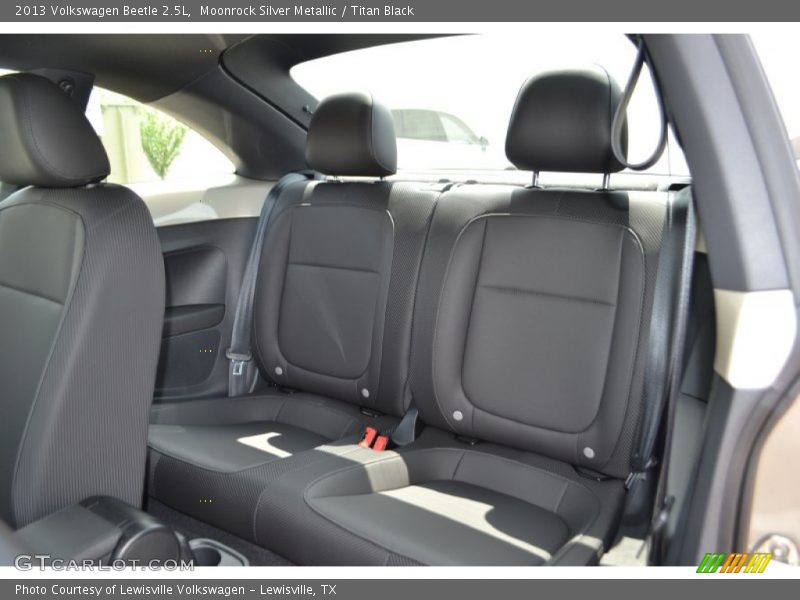 Rear Seat of 2013 Beetle 2.5L