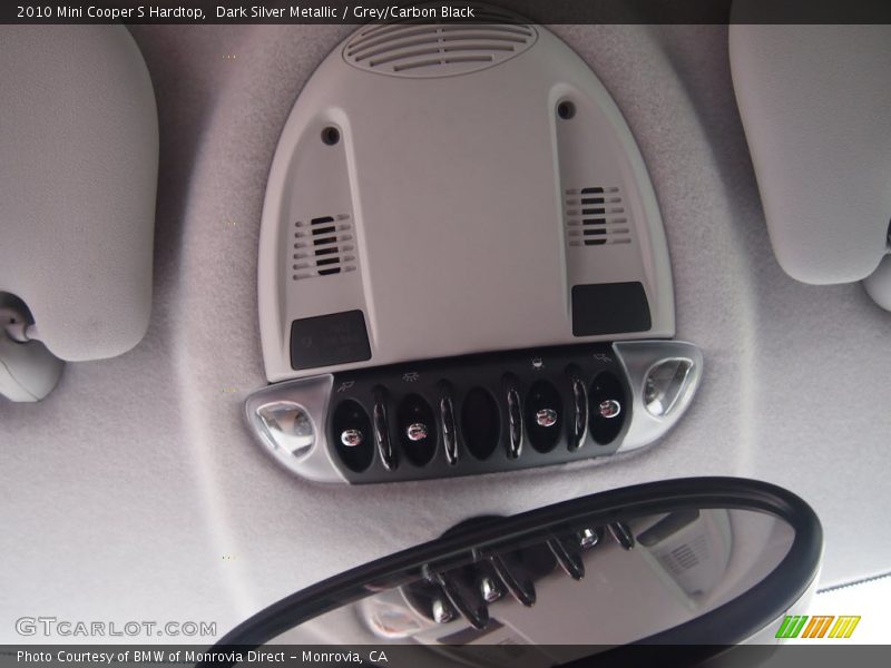 Dark Silver Metallic / Grey/Carbon Black 2010 Mini Cooper S Hardtop