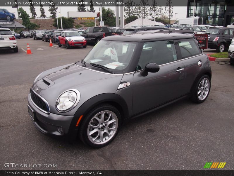 Dark Silver Metallic / Grey/Carbon Black 2010 Mini Cooper S Hardtop