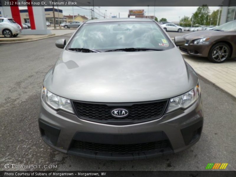 Titanium / Black 2012 Kia Forte Koup EX