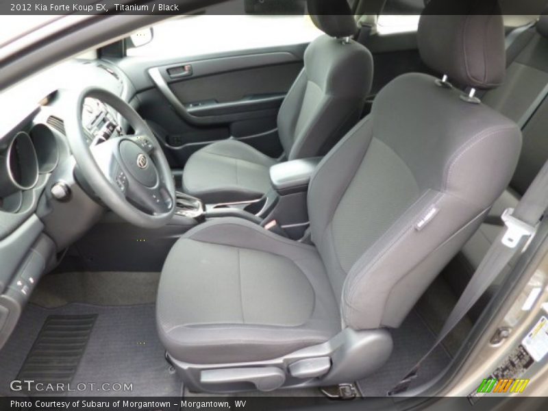 Titanium / Black 2012 Kia Forte Koup EX