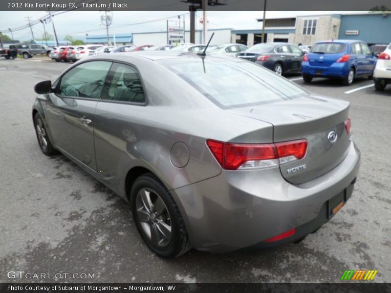 Titanium / Black 2012 Kia Forte Koup EX