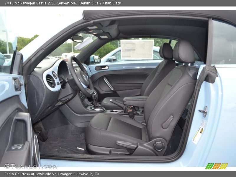 Denim Blue / Titan Black 2013 Volkswagen Beetle 2.5L Convertible