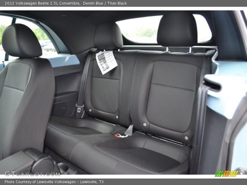 Denim Blue / Titan Black 2013 Volkswagen Beetle 2.5L Convertible