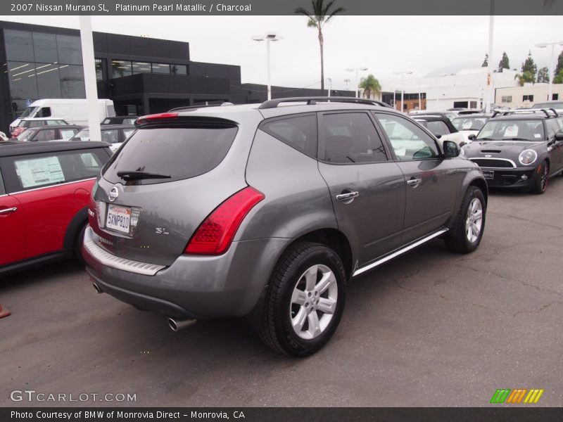 Platinum Pearl Matallic / Charcoal 2007 Nissan Murano SL